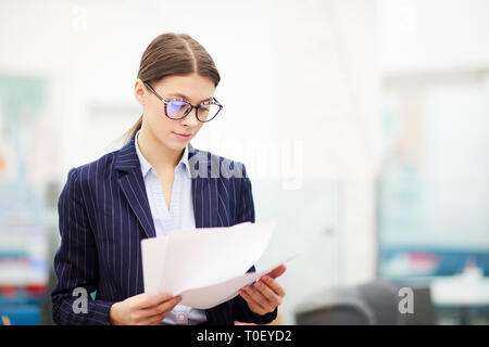 Young Business Student Stock Photo