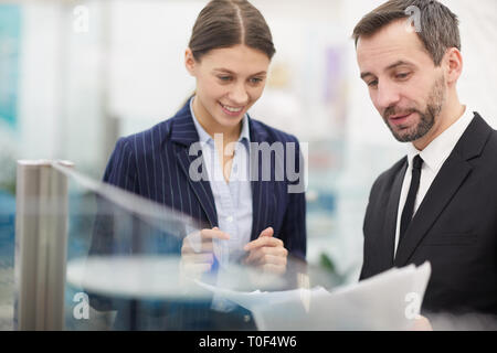 Young Business Trainee Stock Photo