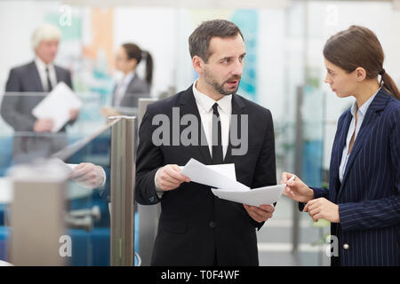 Coworkers in Office Stock Photo