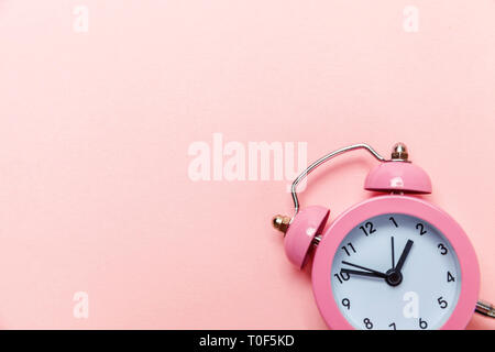 Ringing twin bell vintage classic alarm clock with the 15 minute city ...