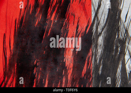 Close up of abstract background made from paint Stock Photo