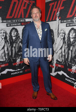 Hollywood, USA. 18th Mar, 2019. 18 March 2019 - Hollywood, California - David Costabile. Netflix's ''The Dirt'' World Premiere held at The Wolf Theatre at The ArcLight Cinemas Cinerama Dome. Photo Credit: Faye Sadou/AdMedia Credit: Faye Sadou/AdMedia/ZUMA Wire/Alamy Live News Stock Photo