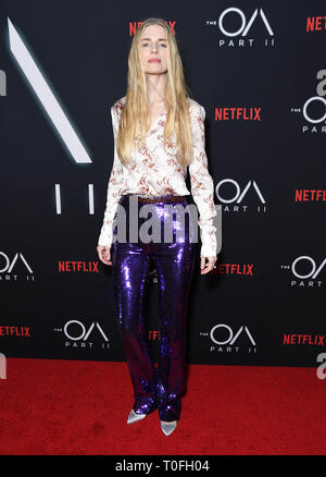 Brit Marling At Netflix's "The OA Part II" Premiere Held At LACMA On ...