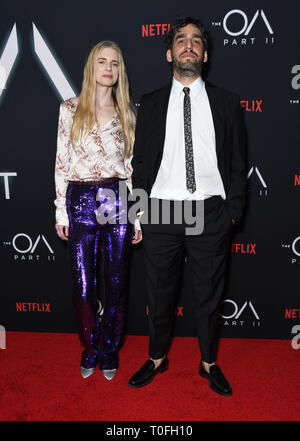 Brit Marling And Zal Batmanglij At Netflix's "The OA Part II" Premiere ...