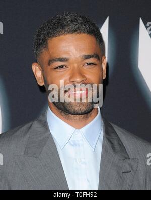 Los Angeles, CA, USA. 19th Mar, 2019. Kingsley Ben-Adir at arrivals for THE OA PART II Season Premiere on NETFLIX, LACMA Los Angeles County Museum of Art, Los Angeles, CA March 19, 2019. Credit: Elizabeth Goodenough/Everett Collection/Alamy Live News Stock Photo