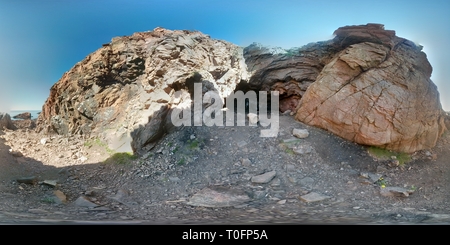 360 degree panoramic view of Kullaberg, Sweden