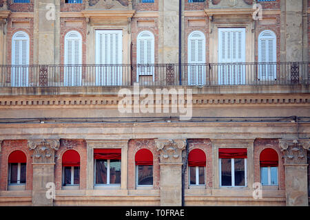 background of Modena, medieval town situated in Italy Stock Photo