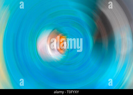 Abstract background concentric circles soft focus. Stock Photo
