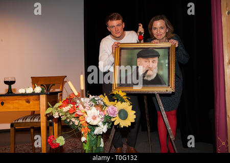 Josephine Hoppe Tochter Rolf Hoppe Gedenkveranstaltung Am 9 2 2019 Im Hoftheater Dresden Weissig Stock Photo Alamy