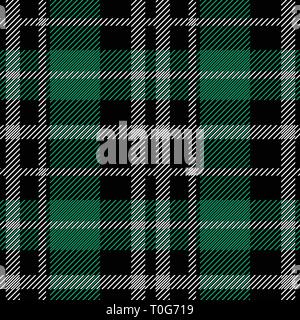 Irish Tartan seamless pattern Stock Vector
