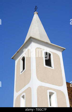 St. Nicholas Circle Church (11th century), Rábaszentmiklós, Hungary. Szent Miklós körtemplom (11. századi), Rábaszentmiklós, Magyarország. Stock Photo