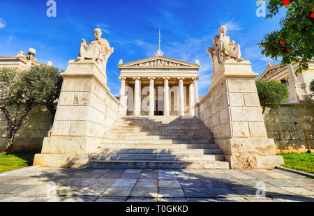 Academy of Athens, Greece Stock Photo
