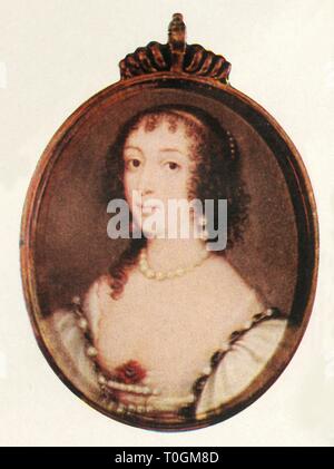 Queen Henrietta Maria, c1640-1643, (1947).  Creator: Unknown. Stock Photo
