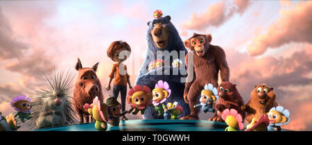 RELEASE DATE: March 15, 2019 TITLE: Wonder Park STUDIO: Paramount Pictures DIRECTOR: Writer Josh Appelbaum PLOT: Wonder Park tells the story of an amusement park where the imagination of a wildly creative girl named June comes alive. STARRING: From L, Steve, Greta, June, Boomer, Peanut, Cooper and Gus. (Credit Image: © Paramount Pictures/Entertainment Pictures)