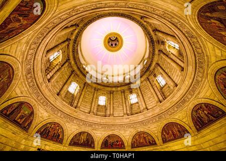 Victoria Memorial interior, Kolkata, West Bengal, India, Asia Stock Photo