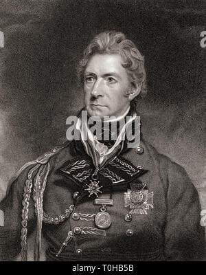 Sir Thomas Munro, 1st Baronet, Former Governor of Madras, Major General Sir Thomas Munro, British soldier and colonial administrator, Chennai, India, Asia, old vintage 1800s picture Stock Photo