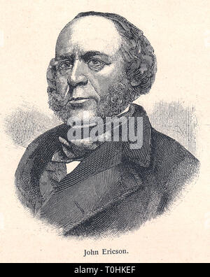 john ericsson 1901th Stock Photo