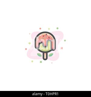 Abstract Candy Concept illustration vector Design template. Suitable for Creative Industry, Multimedia, entertainment, Educations, Shop, and any relat Stock Vector