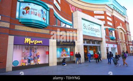 St George’s Shopping Centre, Harrow, London, United Kingdom Stock Photo