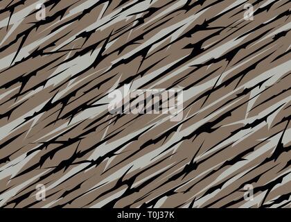 Desert modern camouflage seamless pattern. vector background illustration for web, banner, fashion, backdrop or surface design use Stock Vector