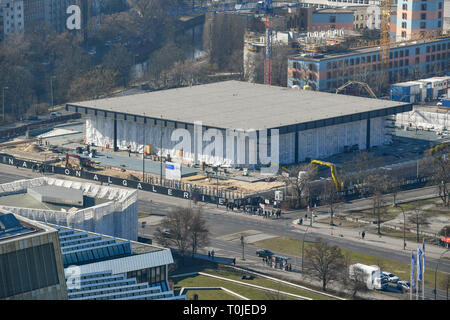 Building site, new national gallery, Potsdam street, middle, Berlin, Germany, Baustelle, Neue Nationalgalerie, Potsdamer Strasse, Mitte, Deutschland Stock Photo