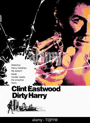 CLINT EASTWOOD, DIRTY HARRY, 1971 Stock Photo