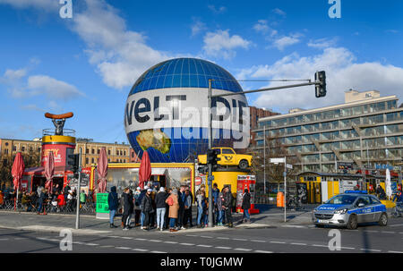 Hi-flyer, Zimmerstrasse, middle, Berlin, Germany, Hi-Flyer, Mitte, Deutschland Stock Photo