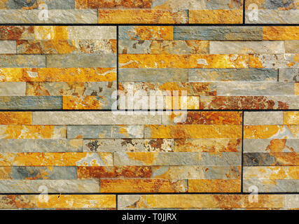 texture tile sand, grey, yellow colors close up Stock Photo