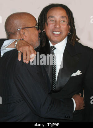 BERRY GORDY SMOKEY ROBINSON THE 36TH ANNUAL SONGWRITERS HALL OF FAME ...