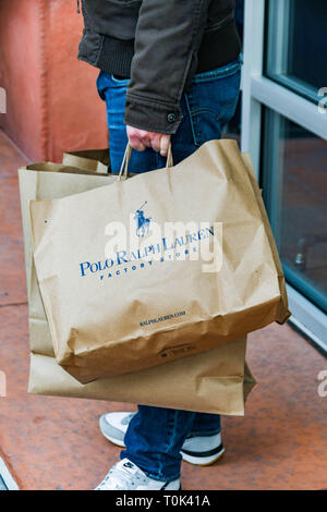 Delivery Woman With Takeaway Food In Paper Bag Stock Photo, Picture and  Royalty Free Image. Image 145592773.
