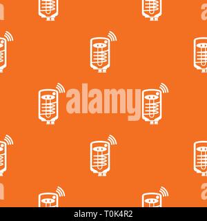 Boiler pattern vector orange Stock Vector