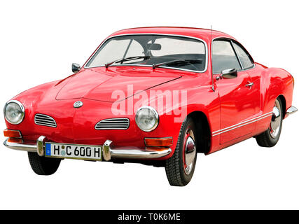 transport / transportation, car, vehicle variants, Volkswagen, Karmann Ghia, Karmann, Osnabrueck, Germany, 1965, Additional-Rights-Clearance-Info-Not-Available Stock Photo