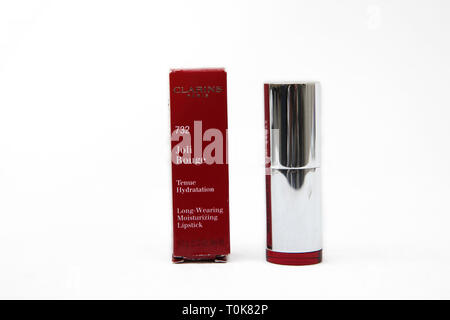 Clairns Joli Rouge Red Moisturizing Lipstick Stock Photo