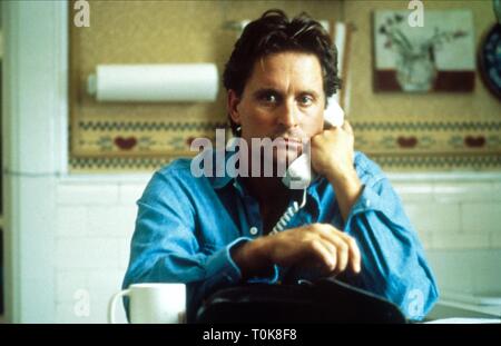 MICHAEL DOUGLAS, FATAL ATTRACTION, 1987 Stock Photo