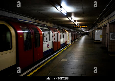 London underground Stock Photo