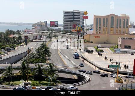 VERACRUZ.- Vista aerea de la zona comercial de Boca del Rio /FOTOJAROCHA.COM/ Saul Ramirez /NortePhoto Stock Photo