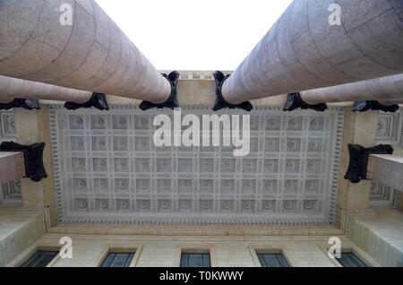 Lomonosov Moscow State University (MSU), Moscow, Russia Stock Photo