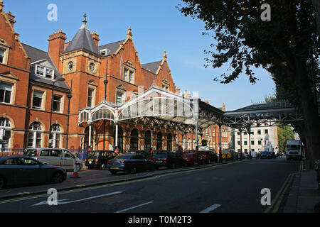 London Marylebone station with Chiltern Railways. Stock Photo