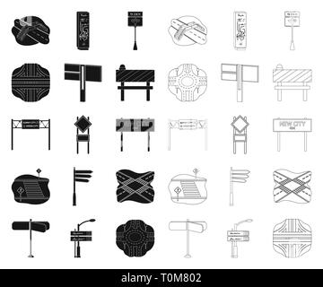 asphalt,barrier,black,outline,circular,collection,concrete,crossing,direction,driving,fence,highway,icon,illustration,intersection,isolated,junction,land,map,metal,name,navigation,path,pedestrian,pointer,post,road,route,rule,school,set,sidewalk,sign,signage,stairs,stop,streets,symbol,traffic,transport,travel,trip,urban,vector,web logo Vector Vectors , Stock Vector