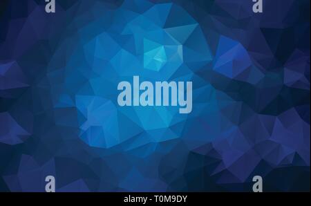 Multicolor geometric rumpled triangular low poly style gradient illustration graphic background. Vector polygonal design for your business. Stock Vector