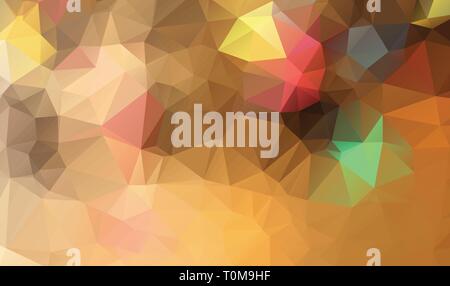 Vector polygonal background. Creative geometric illustration in Origami style with gradient. The template can be used as a background for cell phones. Stock Vector