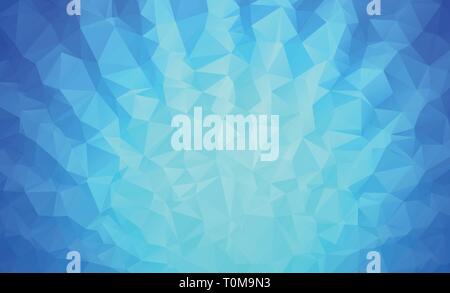 Vector polygonal background, which consist of triangles. Triangular design for your business. Geometric background in Origami style with gradient. Stock Vector