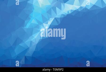 Vector polygonal background, which consist of triangles. Triangular design for your business. Geometric background in Origami style with gradient. Stock Vector