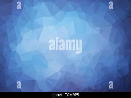 Vector polygonal background, which consist of triangles. Triangular design for your business. Geometric background in Origami style with gradient. Stock Vector