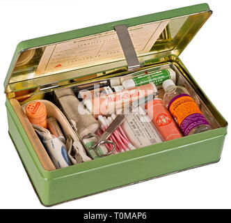 Contents first aid kit hi-res stock photography and images - Alamy