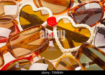fashion, accessoires, sunglasses, Germany, from the 1950s, 1960s, 1970s, 1980s, 1990s, Additional-Rights-Clearance-Info-Not-Available Stock Photo