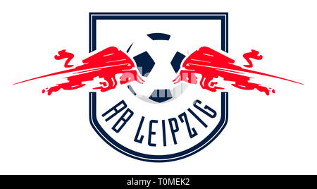Fanion Pennant RB Leipzig Football - Supporters Club Allemand - Drapeau Décoratif