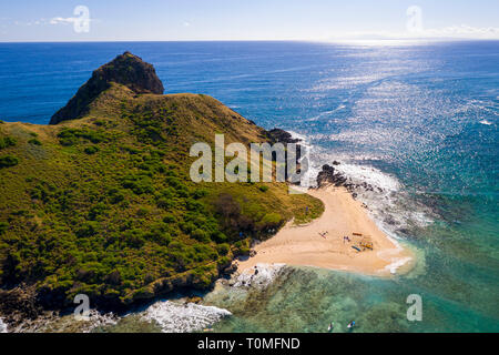 Mokulua Islands, Lanikai, Kailua, Oahu, Hawaii Stock Photo