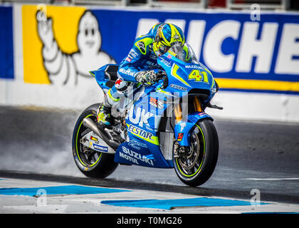 Phillip Island, Australia. 22nd Oct, 2016. Spanish rider Aleix Espargaró at the 2016 Australian Motorcycle Grand Prix. Stock Photo