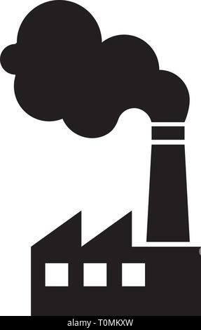 factory icon template Stock Vector